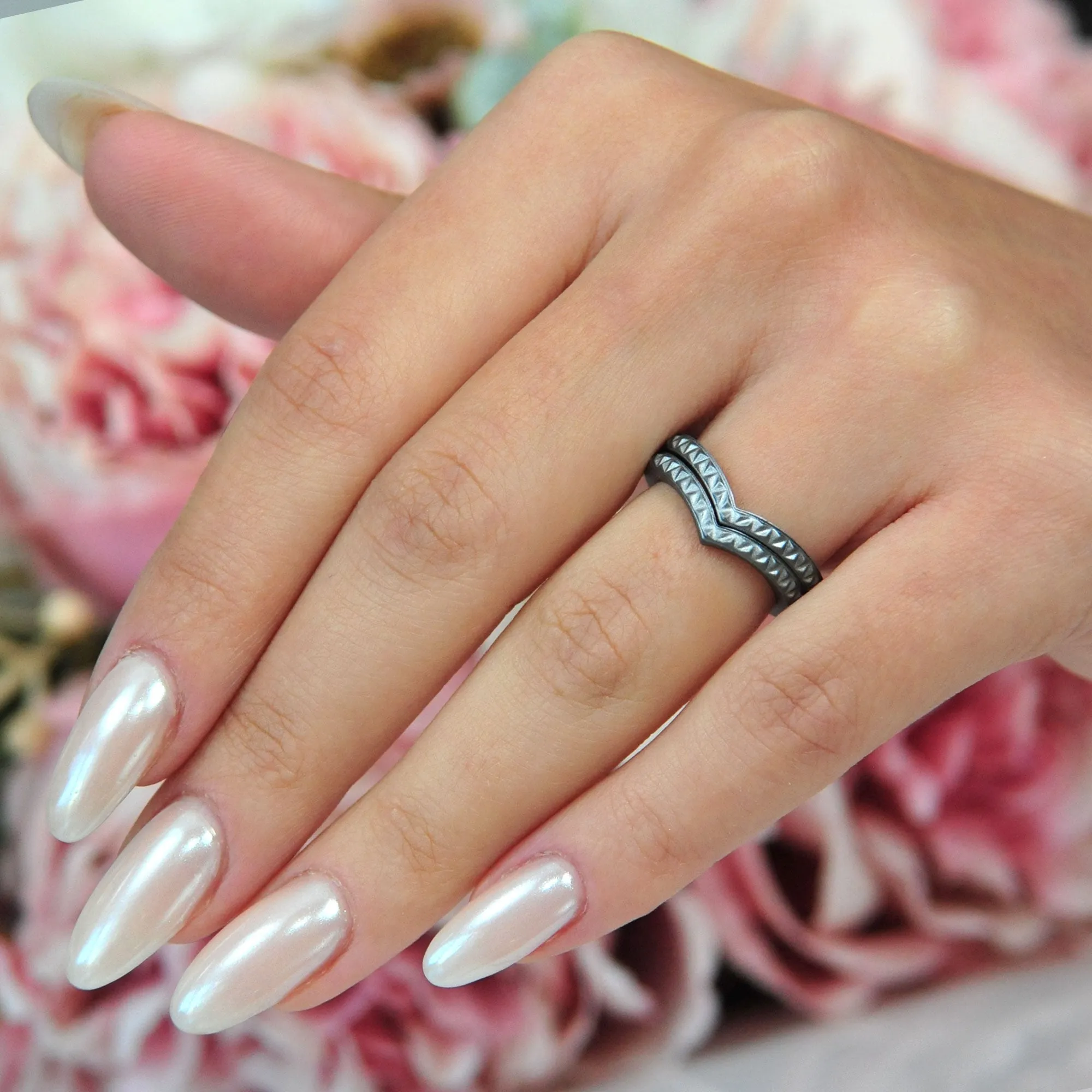 Women's Couture Silicone Rings - 5 Rings Set