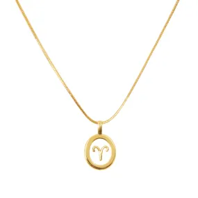 Zodiac Necklace - Aries