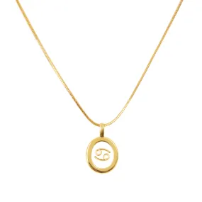 Zodiac Necklace - Cancer